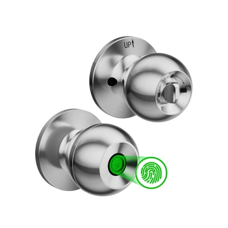 Spherical Smart Fingerprint Graffiti Lock - Elvo Hub