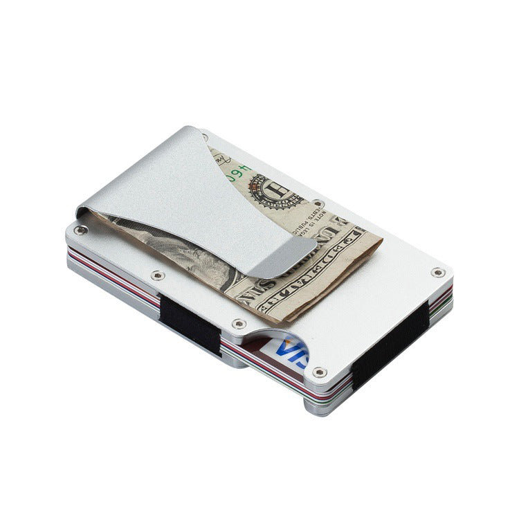 Mens RFID Blocking Slim Money Clip Wallet ID Credit Card Holder Thin Minimalist - Elvo Hub