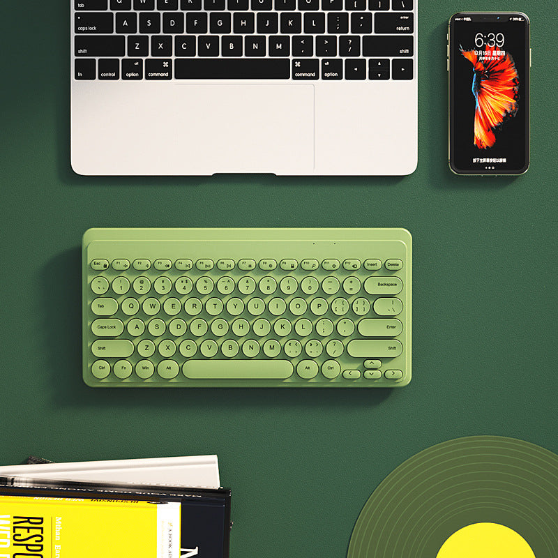 Mute USB Wireless Notebook Bow Keyboard - Elvo Hub