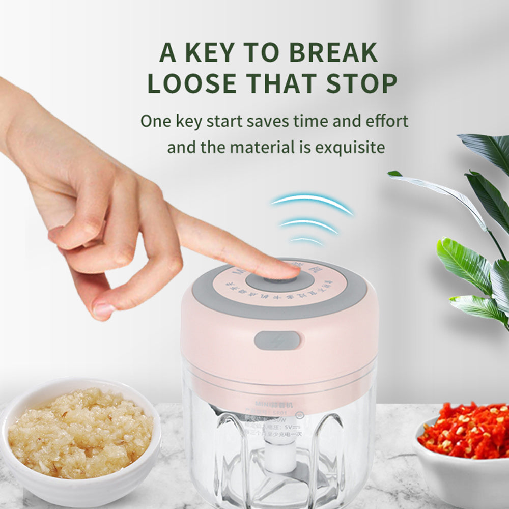 USB Mini Electric Garlic Chopper - Elvo Hub