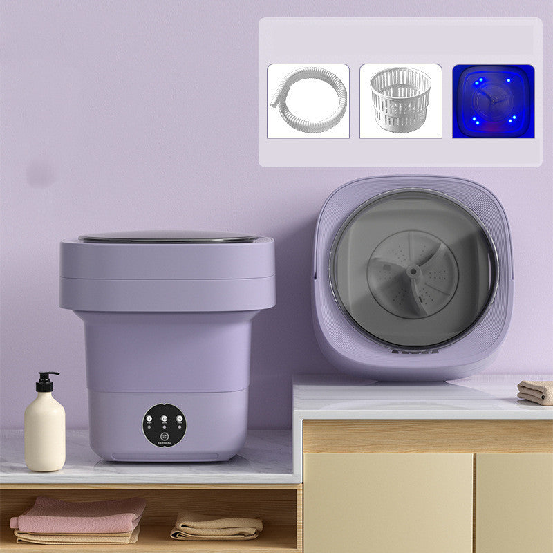 Portable Mini Foldable Washing Machine & Dryer - Elvo Hub