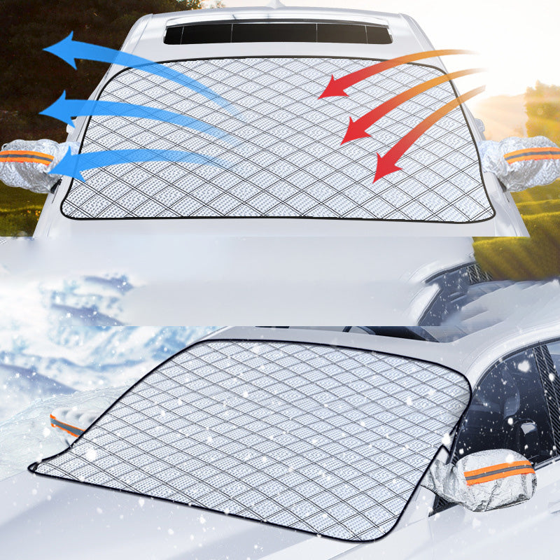 Front Windshield Cover Half Cover Car Clothing Snow Shield - Elvo Hub
