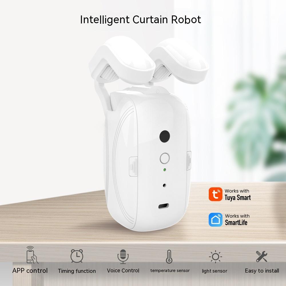 Smart Wifi Curtain Robot Roman Rod - Elvo Hub