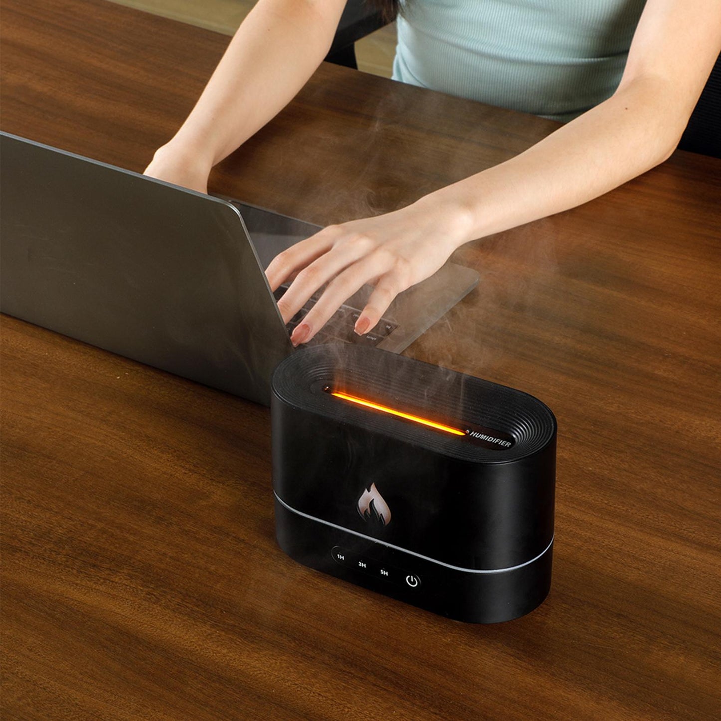 Flame Aromatherapy Air Humidifer Machine - Elvo Hub