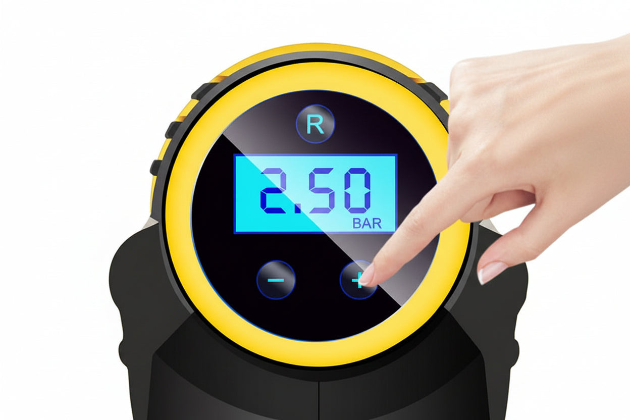 Automatic Handheld Digital LED Tire Inflator - Elvo Hub