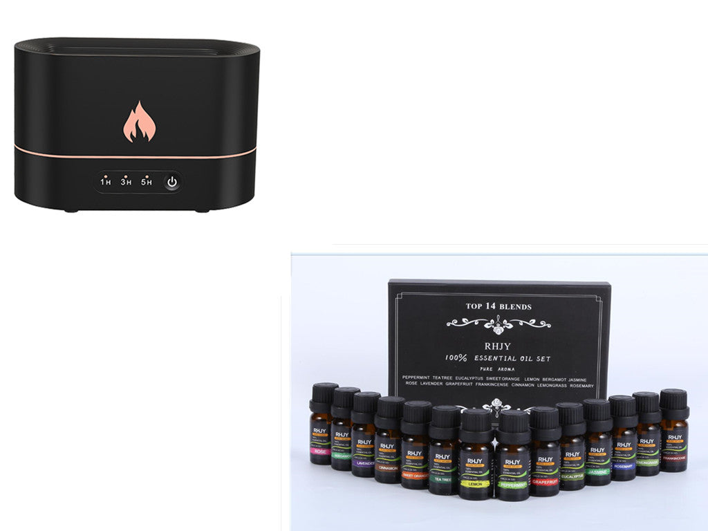 Flame Aromatherapy Air Humidifer Machine - Elvo Hub