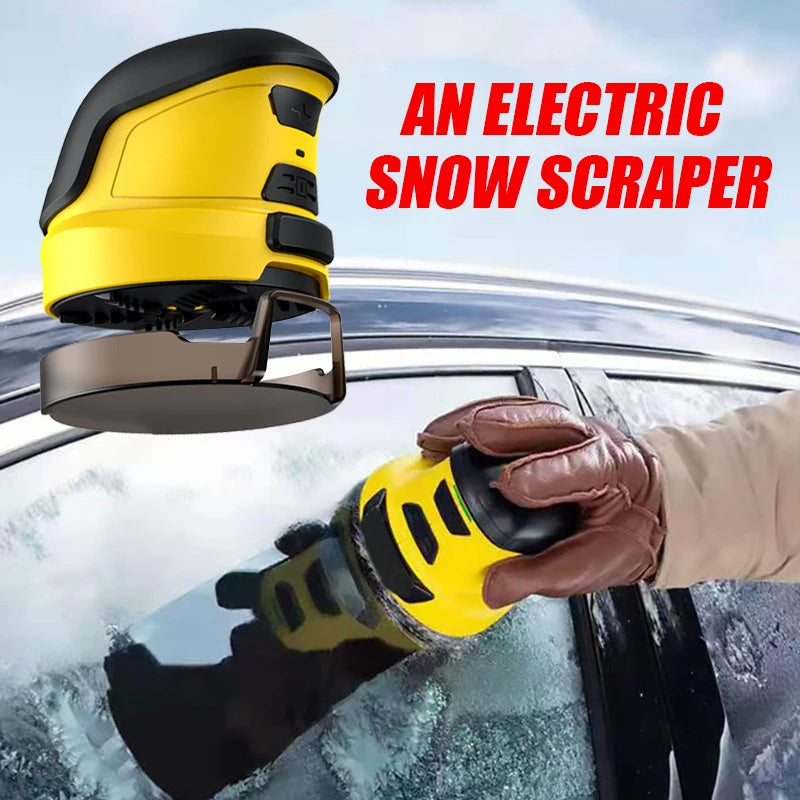 Durable Cordless Snow Scraper With Battery - Elvo Hub
